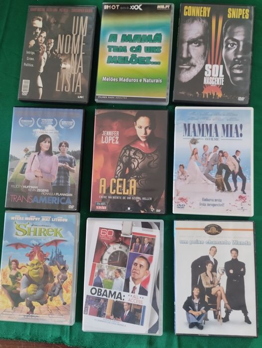 Grande variedade de Filmes em DVD