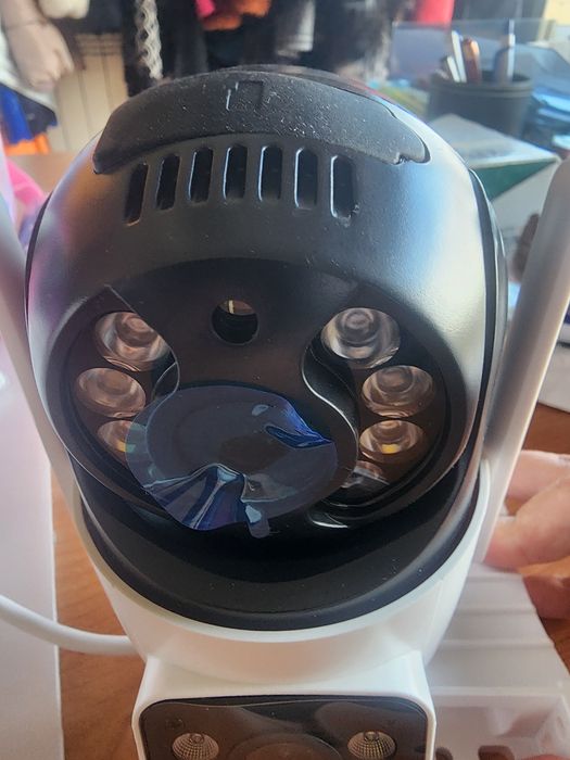 Camera de vigilancia rotativa 8 mp