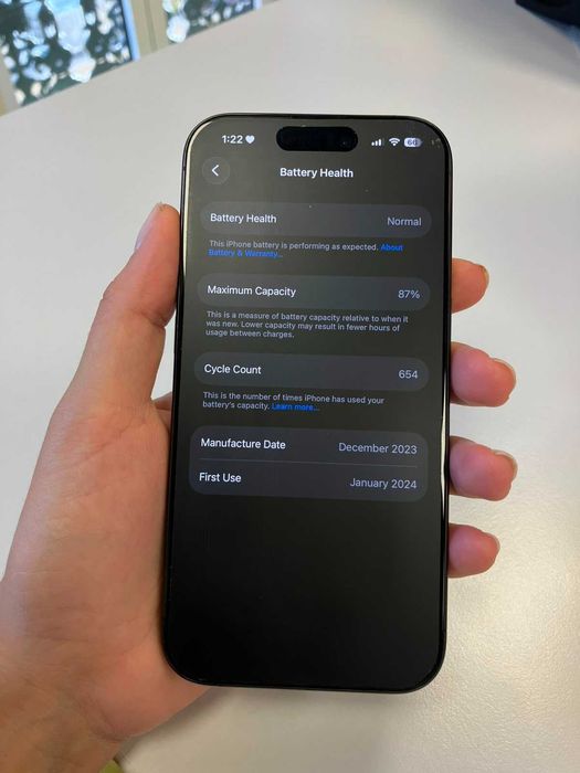 iPhone 15 Pro 256GB Black