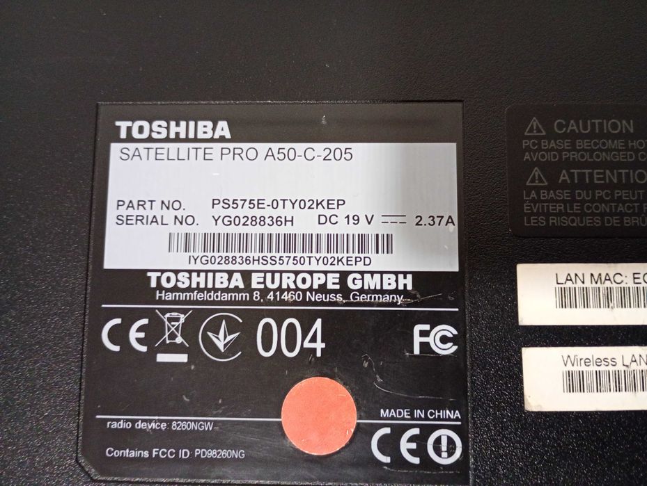 Vendo pc Toshiba Intel core i5 (rápido e pronto a usar)