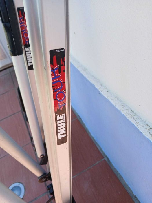 Porta bicicletas para tejadilho Thule com chave