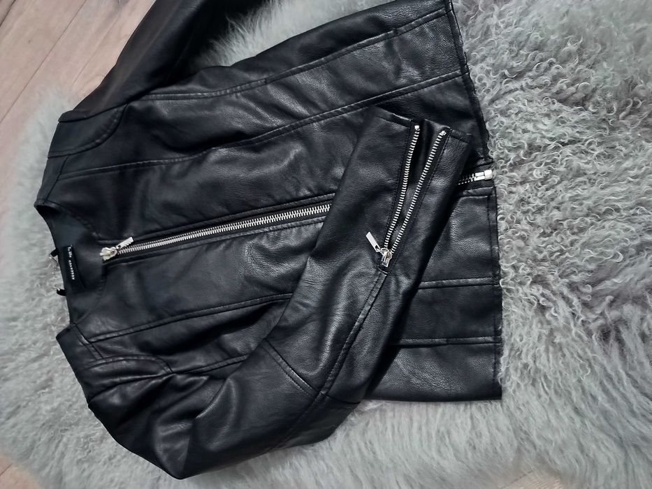 kurtka skórzana z Reserved