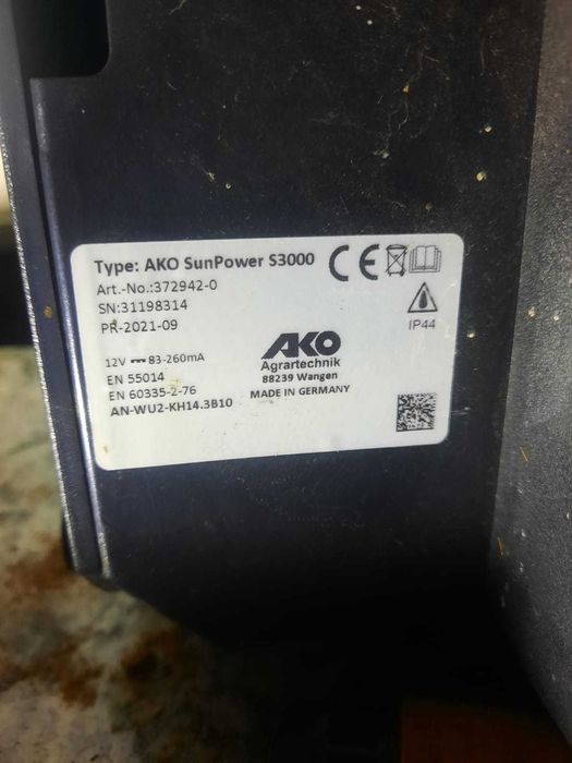 AKO sun Power 3000 i Peedrite S2000