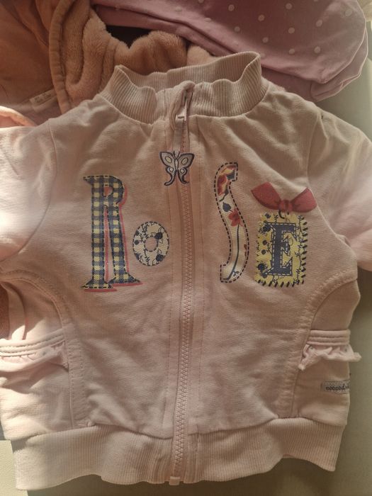 56/62 Coccodrillo H&M cool club niemowlęce bluzy dla dziewczynki