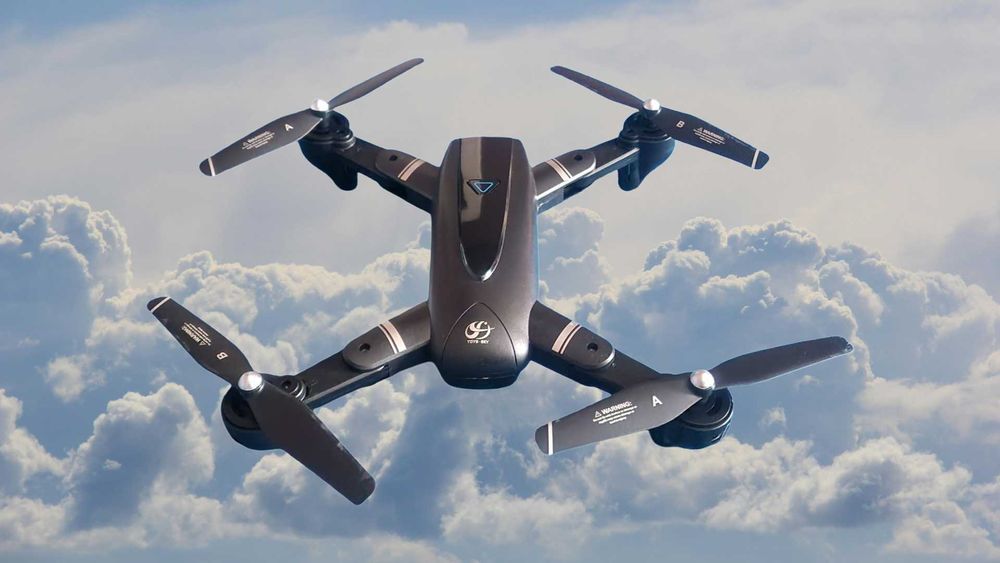 Dron składany + pilot