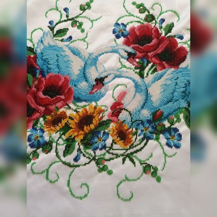 Весільний рушник бісером.Ручна Робота!