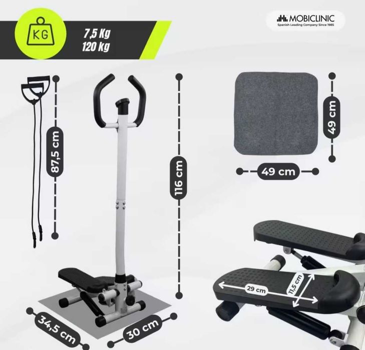 Máquina de Step com Braços