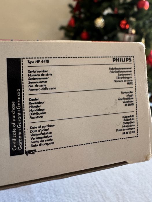 Philips ondelador sem fios HP 4418