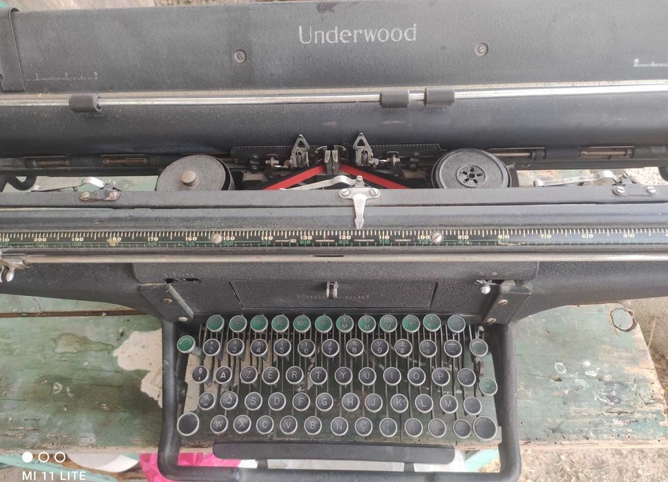 undewood Maquina escrever