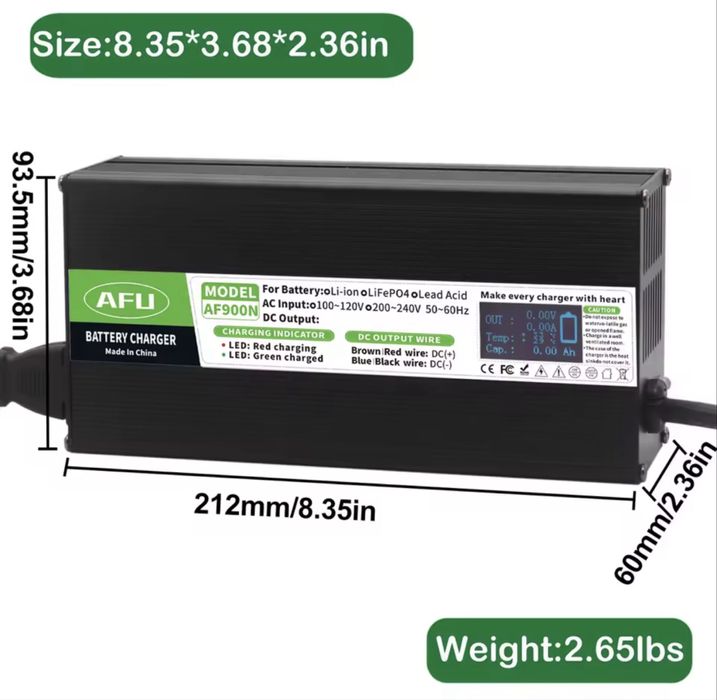 В наявності! Зарядка 24V 25A lifepo4