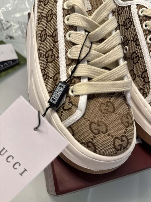 Trampki gucci bezowe