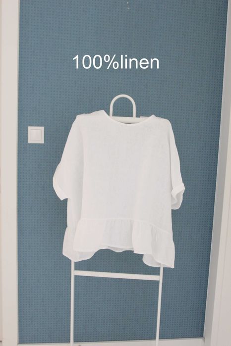 100% len Unisono czysta biel S-XL