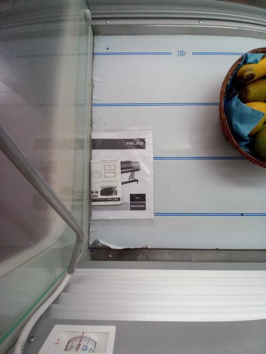 Vitrine Refrigeração de Peixe Inox- Nova