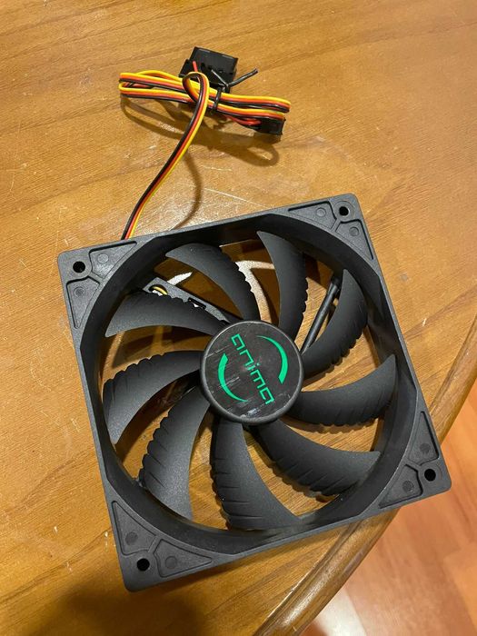 Ventoinhas Tacens Anima AF12 120mm 14dB Silenciosas - 4 Unidades Novas