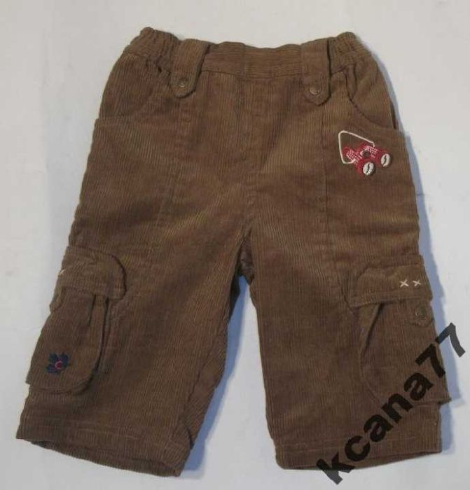 Дитячі вельветові брюки капрі Coccobello Польща (68)