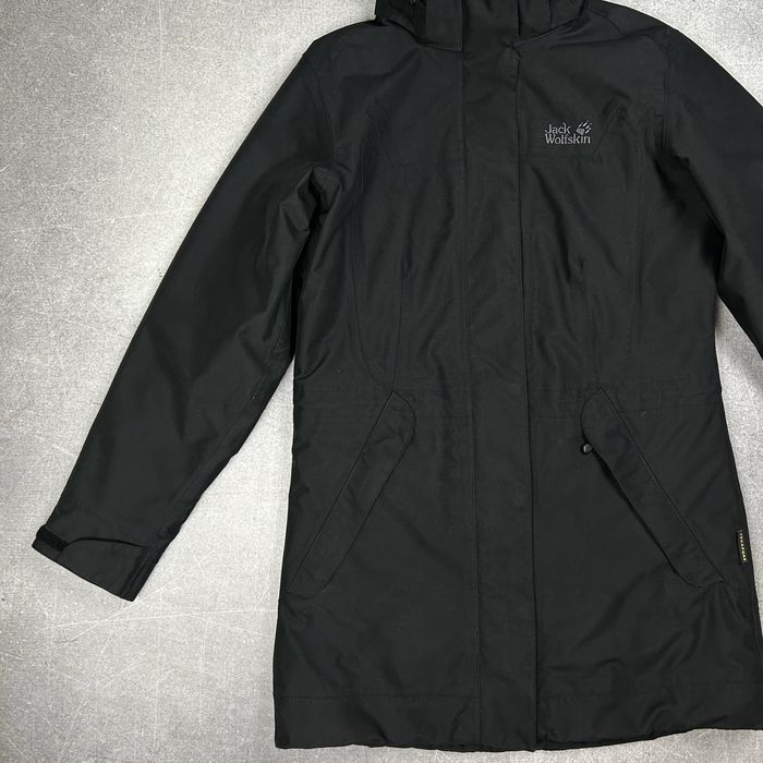 Jack wolfskin куртка утеплена парка подовжена