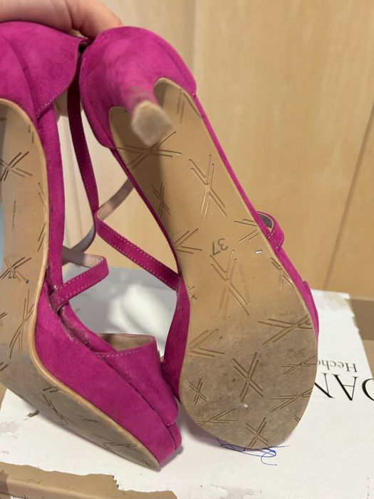 Lote de 5 pares de calçado de verão N.37 (EXÉ, Daniela Vega, etc)