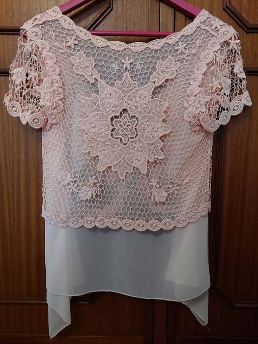 Blusa rendada Fórmula Joven