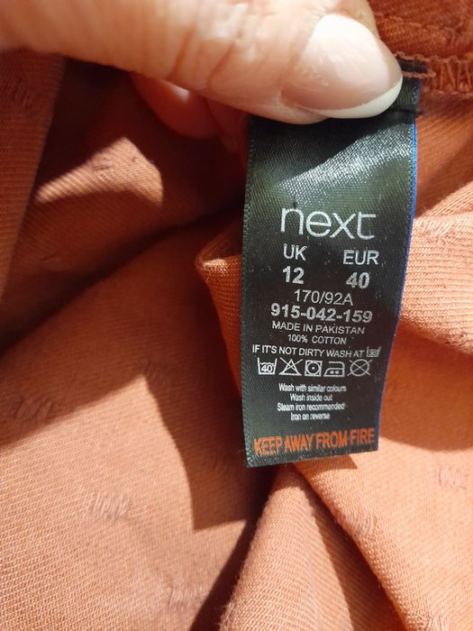 Жіночий джинсовий комбінезон з шортами Next