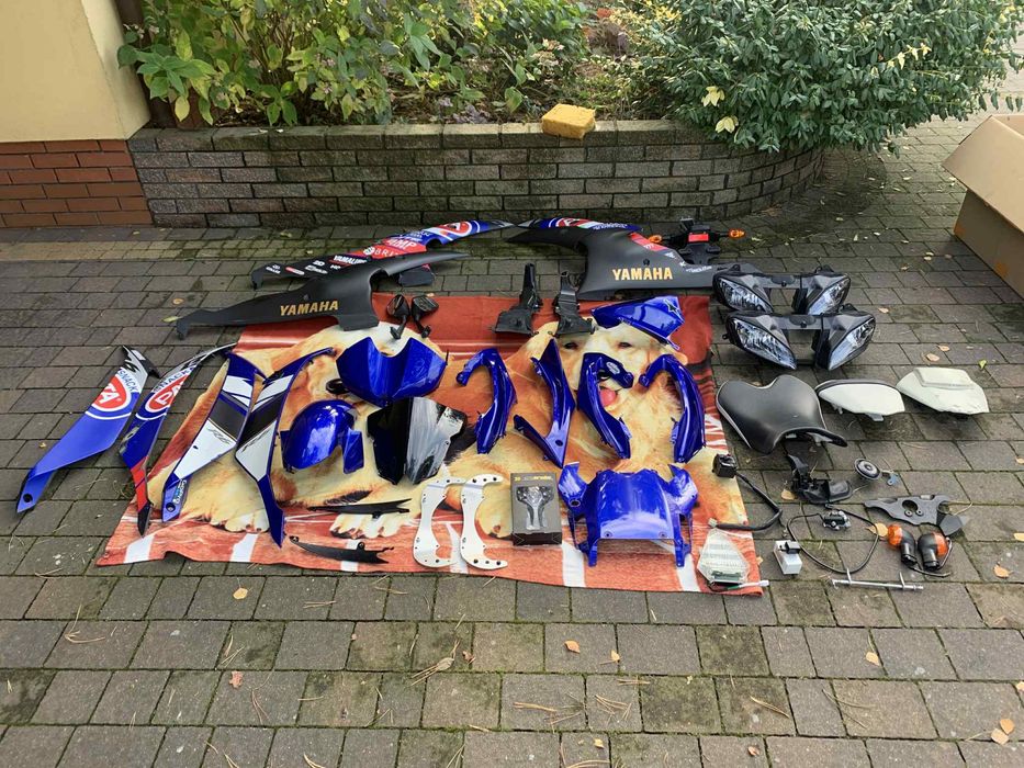 Części Yamaha R6 Rj15 owiewki lampa plastiki