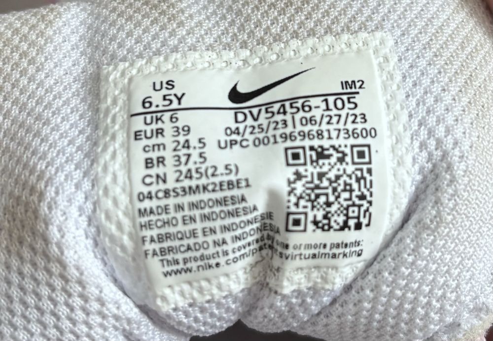 Buty Nike różowe