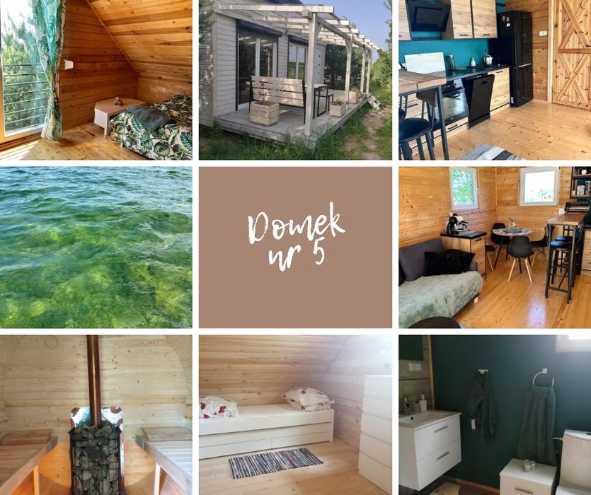 Mazury Warchały/Brajniki domki letniskowe nad jeziorem/sauna