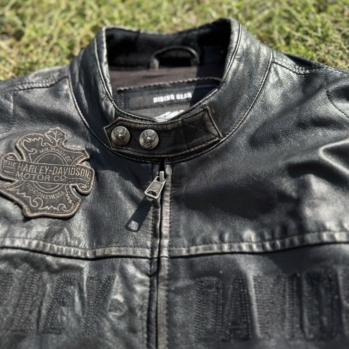 Кожаний бомбер harley davidson, vintage, archive, opium