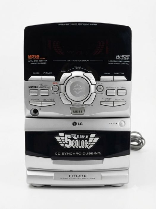 Музичний центр LG FFH-216 / Hi-Fi мікросистема з CD та касетою