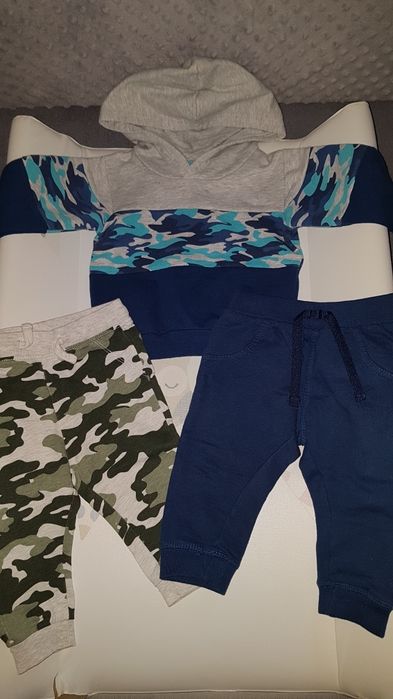 Bluza spodnie r 68 komplet zestaw dres chłopiec