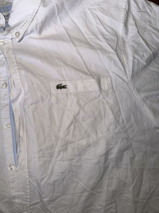 Біла сорочка lacoste