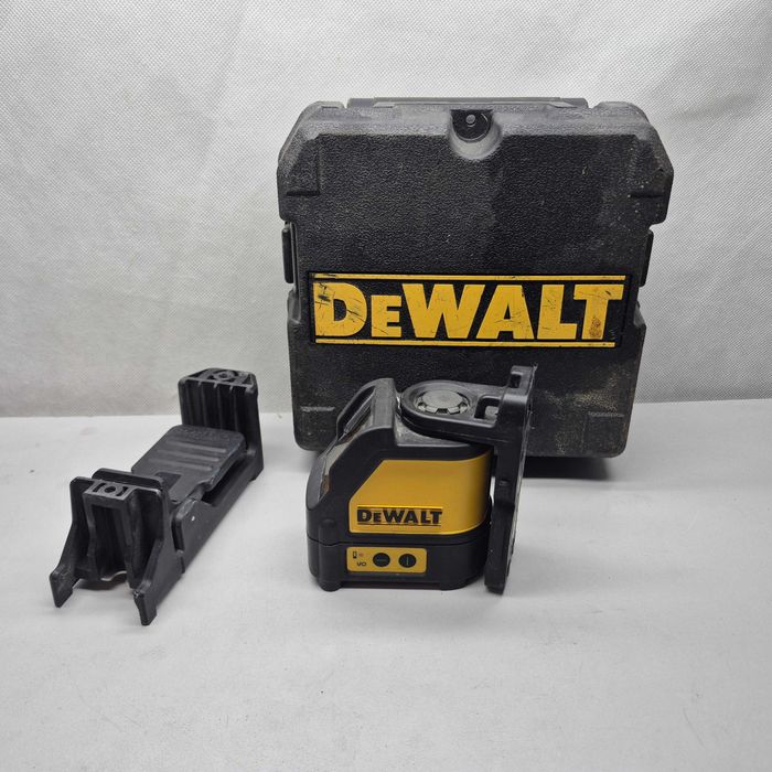 Laser krzyżowy DeWalt DW088CG zielony +tyczka; Komis Jasło Igielna