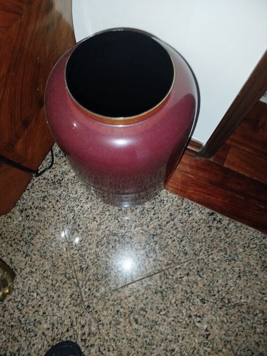 Área store dois potes na cor  sangue de boi
