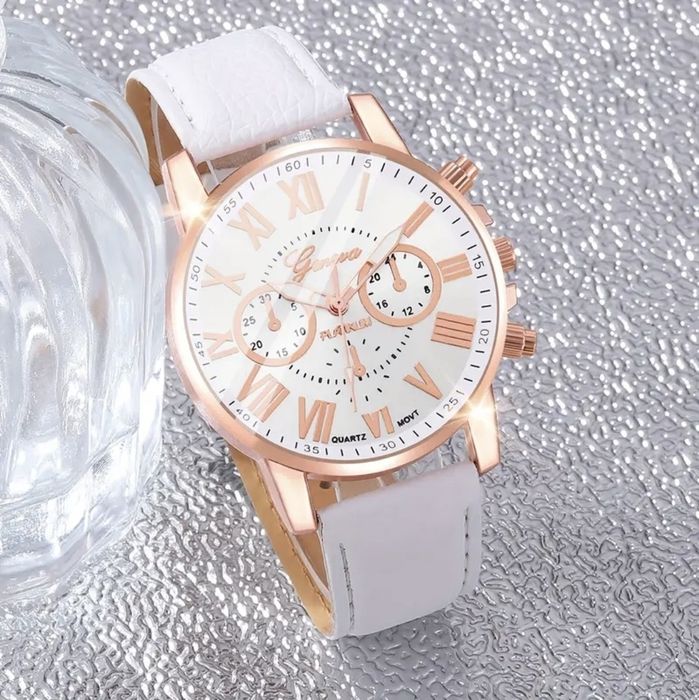 Zegarek damski Geneva elegancki na pasku różne kolory