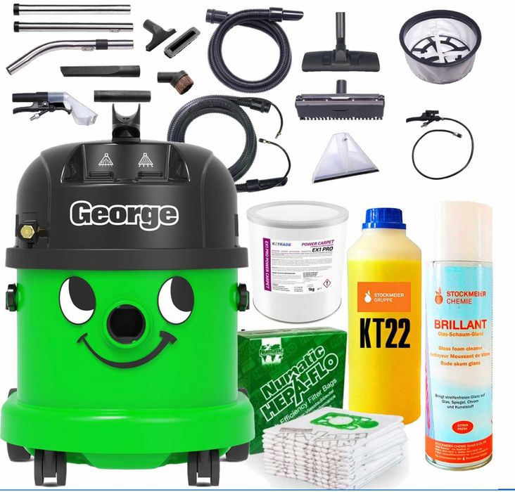 Sprzedam odkurzacz piorący Numatic GVE370 George (jak nowy)