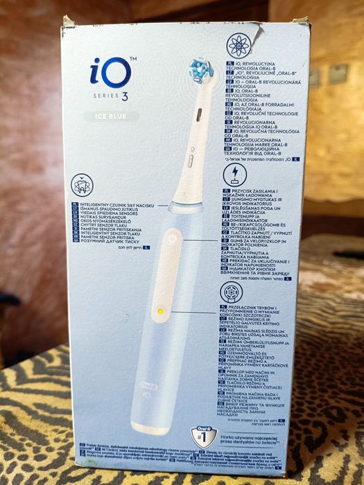 Нова електрична зубна щітка oral-b io series 3 від braun