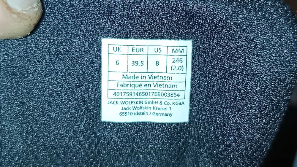Buty trekkingowe JACK WOLFSKIN MTN ATTACK 5 TEXAPORE MID r.39,5 skóra