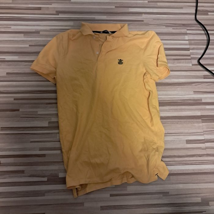 Żółta koszula męska firmy selected rozm.S