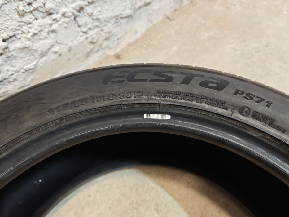 4x Opony letnie 215/55 R18 99H KUMHO ECSTA PS71