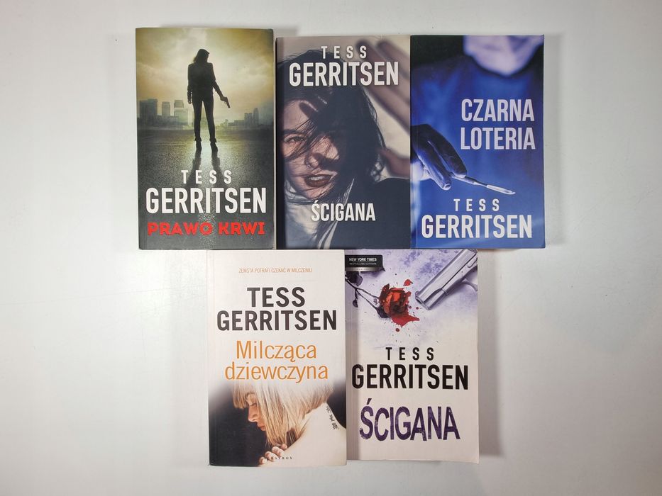 Tess Gerritsen / zestaw 5 książek / Kryminał