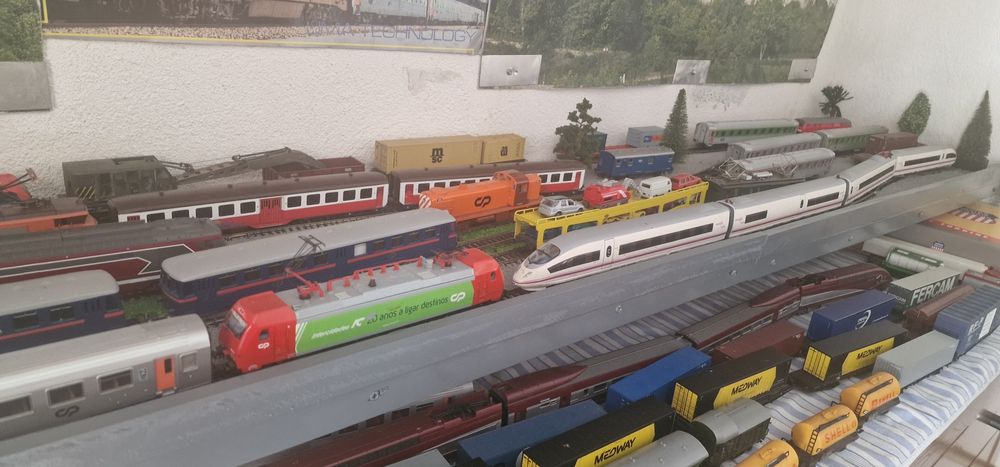 Material ferromodelismo  raro marklim e ho