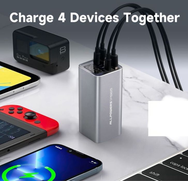 Powerbank all powers 65w banco de energia