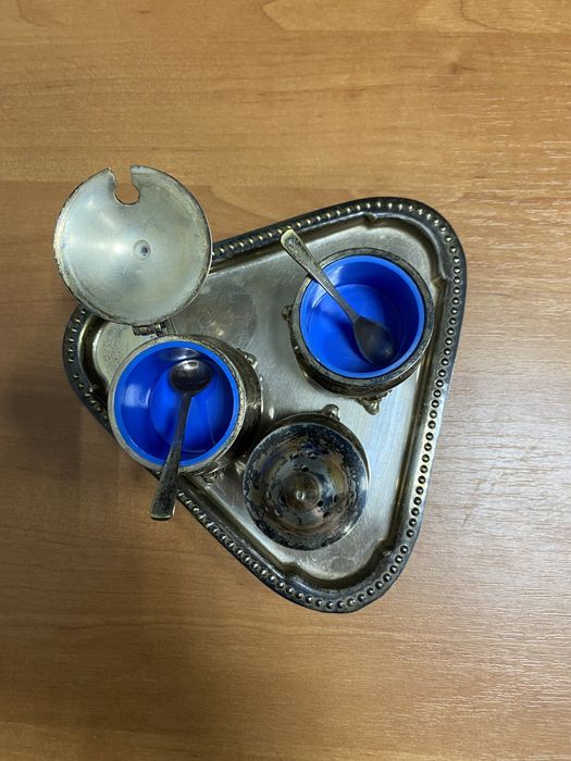 Набор посеребренный для специй E.P.N.S Англия