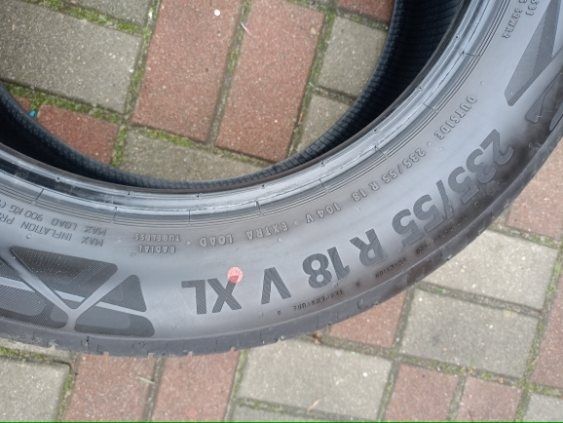 Komplet opon letnich Continental opony letnie 235/55/18