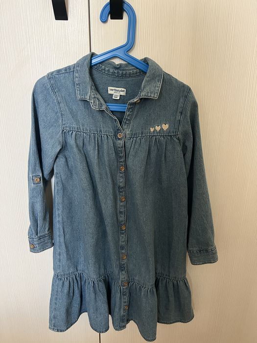 Джинсовое платье