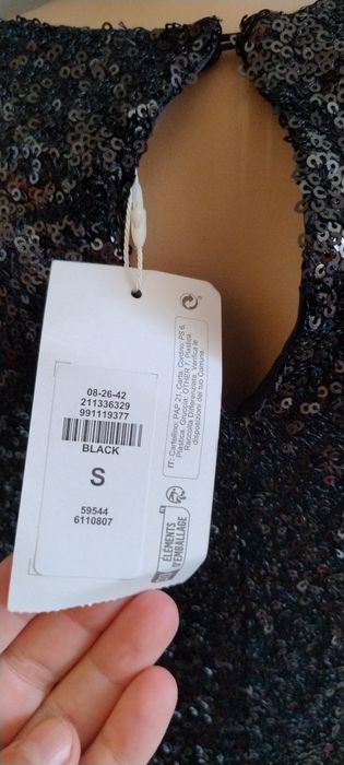 Святкова блуза паєтками Primark