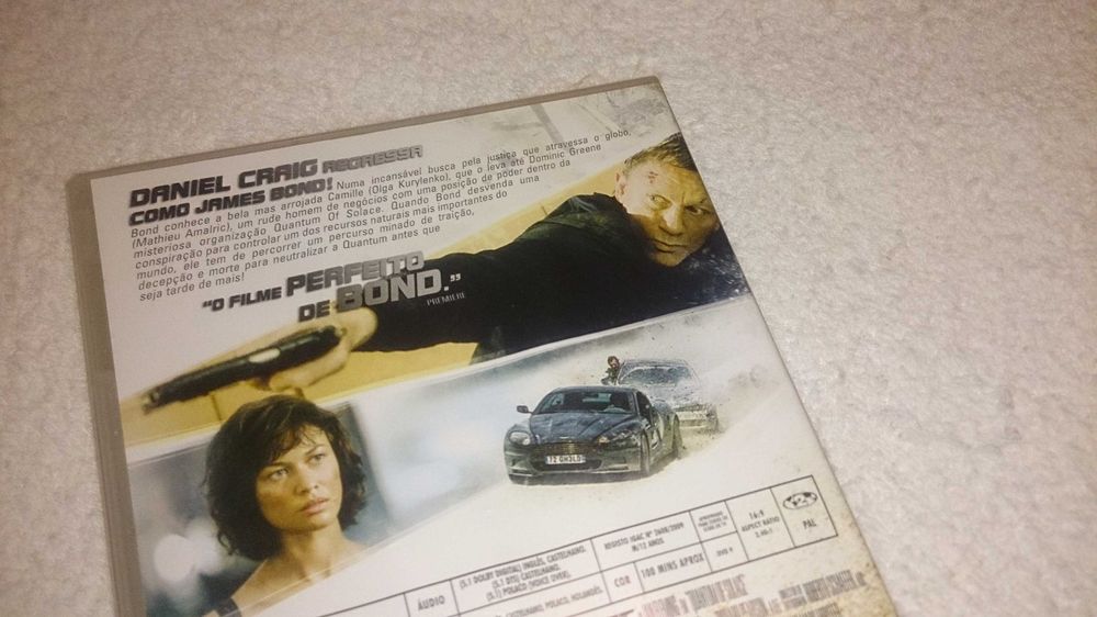 007 - quantum of solace (filme/dvd) com daniel craig64751207324929124