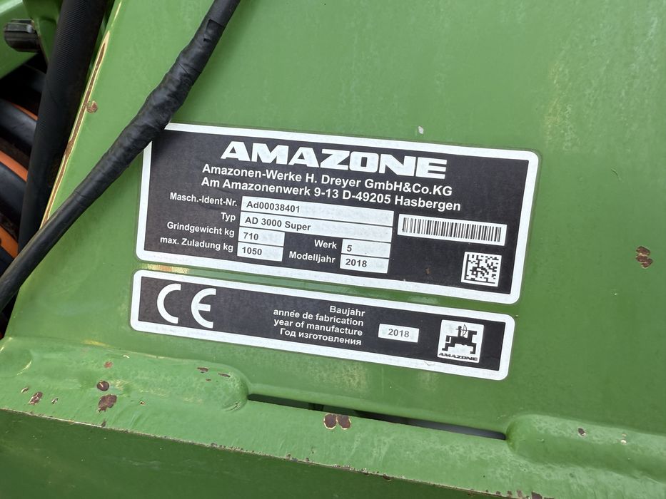 Сівалка посівний комплекс Amazon AD3000 2018р