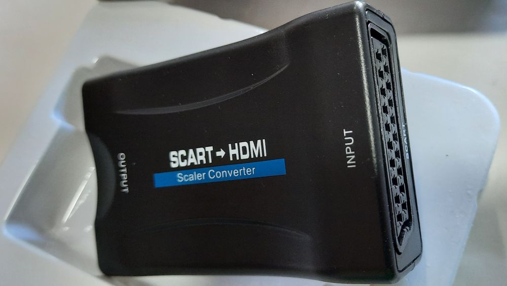 Adaptador Scart/Hdmi e Hdmi/Scart