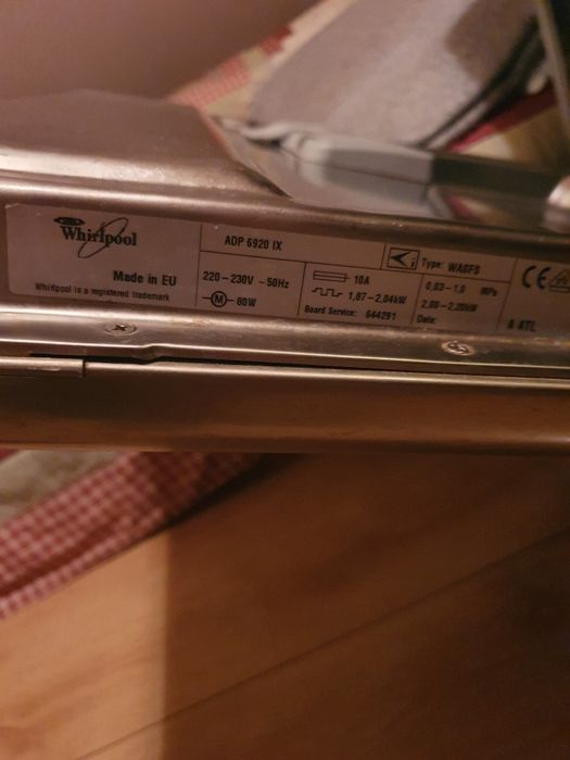 kosze do zmywarki Whirlpool ADP 6920 IX