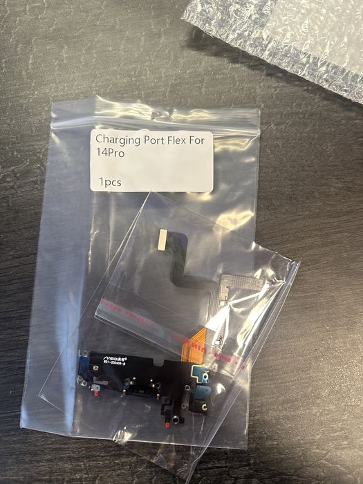 ‼️Нижний шлейф для iPhone 14 Pro (порт зарядки)